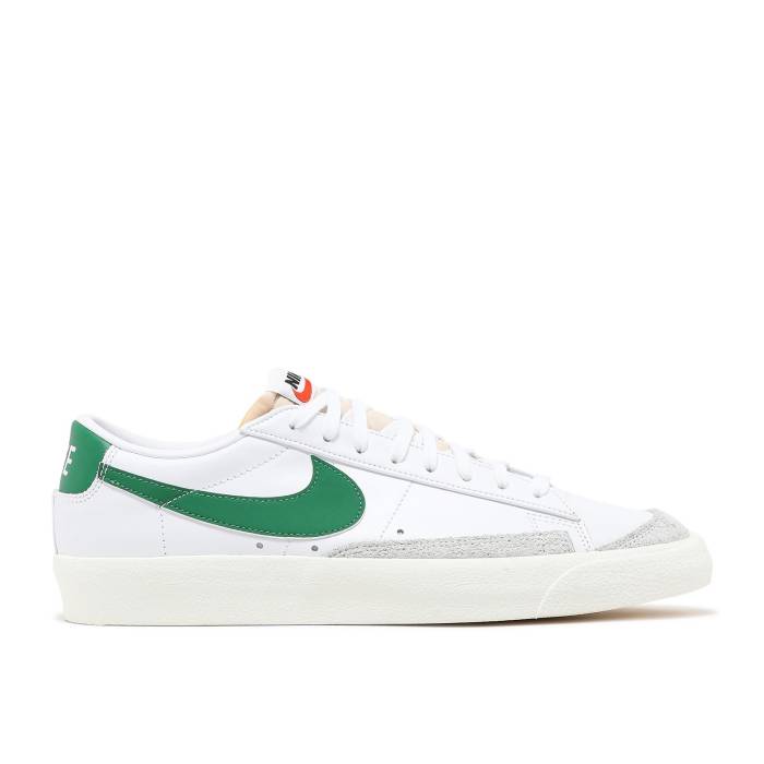 ナイキ Nike 【 Blazer Low '77 Vintage 'Pine Green' Men White/Sail/Black/Pine Green 】 ブレイザー vintage ビンテージ・ヴィンテージ メンズ 白色 ホワイト 黒色 ブラック green 緑・グリーン