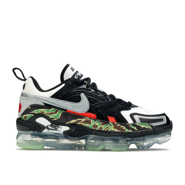 ナイキ Nike 【 Air Vapormax Evo Nrg \u0027Collector\u0027s Closet\u0027 Men Black/Clear/Metallic Silver/White/Bright Crimson/Volt 】 メンズ 黒いこと 黒いこと Silver しろがね色・しろがね色 白いこと 白いこと クリムゾン