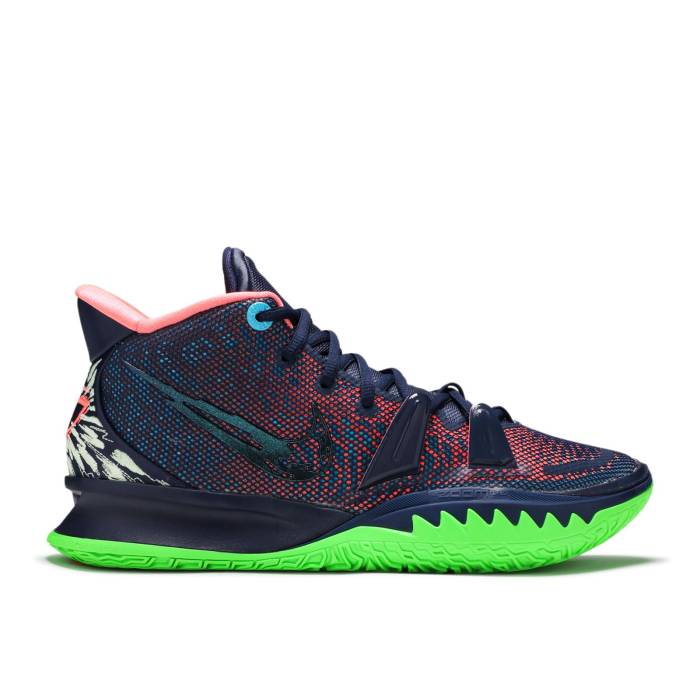 ナイキ Nike 【 Kyrie 7 \u0027Midnight Navy\u0027 Men Midnight Navy/Midnight Navy/Lagoon Pulse 】 Kyrie カイリー メンズ 紺色 米国海軍
