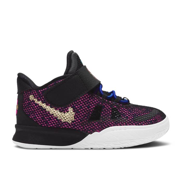 ナイキ Nike 【 Kyrie 7 Td \u0027Chinese New Year\u0027 Infant Black/Spirit Teal/Hyper Pink/Metallic Gold 】 Kyrie カイリー もの言う花 黒いこと 黒いこと pink サクラ色 ゴールド