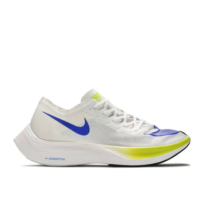 ナイキ Nike 【 Zoomx Vaporfly Next% Ekiden White Racer Blue Men White/Racer Blue/Cyber/Black 】 白色 ホワイト メンズ 白色 ホワイト 青色 ブルー 黒色 ブラック