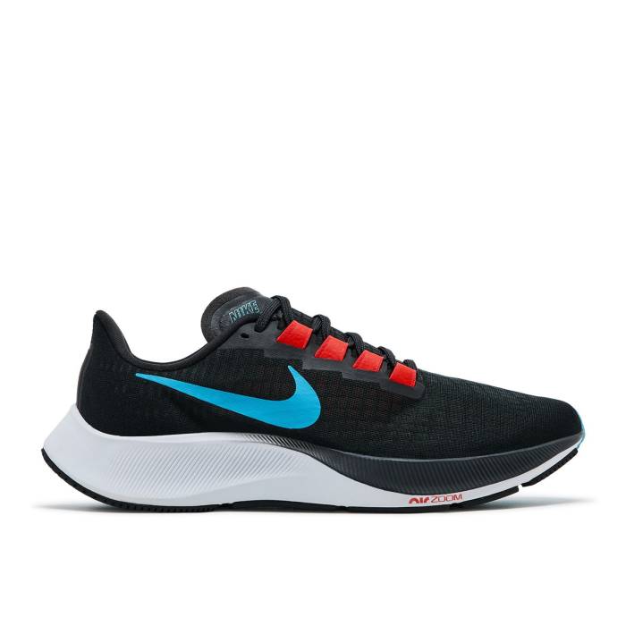 ナイキ Nike 【 Air Zoom Pegasus 37 Off Noir Light Blue Fury  Men Off Noir/Light Blue Fury 】 ズーム ペガサス 青色 ブルー メンズ 青色 ブルー