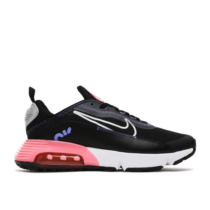 ナイキ Nike 【 Air Max 2090 Gs 'Black Sunset Pulse' Youth Black/Sunset Pulse/Sapphire/Metallic Silver 】 マックス ジュニア キッズ 黒色 ブラック Silver 銀色・シルバー｜スニケス