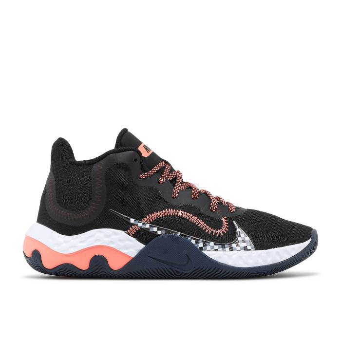 ナイキ Nike 【 Renew Elevate Black Bright Mango Men Black/Thunder Blue/Bright Mango 】 メンズ 黒色 ブラック サンダー 青色 ブルー