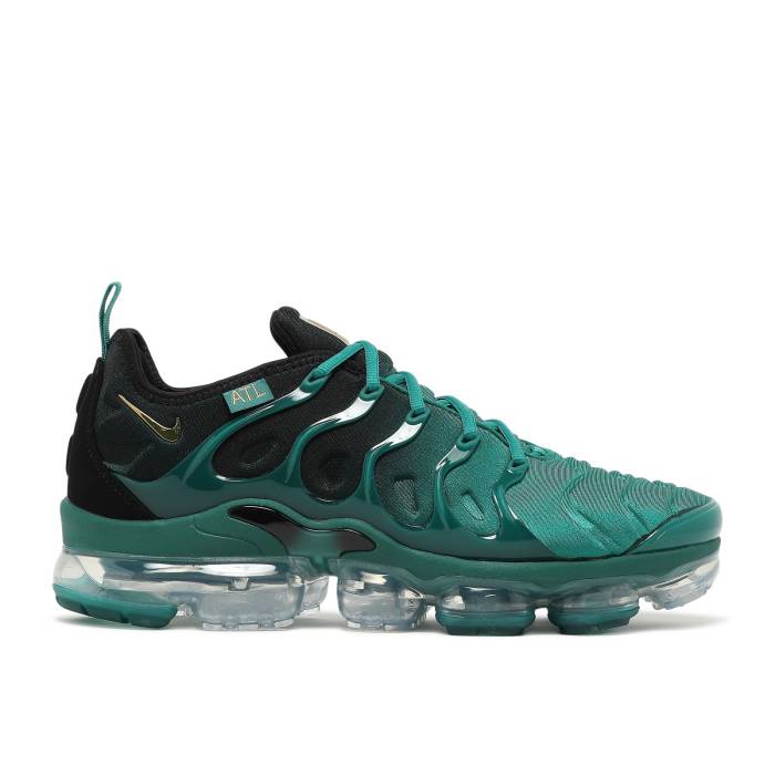 ナイキ Nike 【 Air Vapormax Plus City Special - Atlanta Men Mystic Green/Black/Metallic Silver/Metallic Gold 】 special スペシャル メンズ green 緑・グリーン 黒色 ブラック Silver 銀色・シルバー ゴールド
