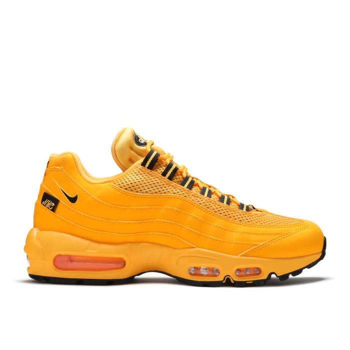 ナイキ Nike 【 Air Max 95 City Special - Nyc Men University Gold/Metallic Gold/Black 】 マックス special スペシャル メンズ ゴールド 黒色 ブラック