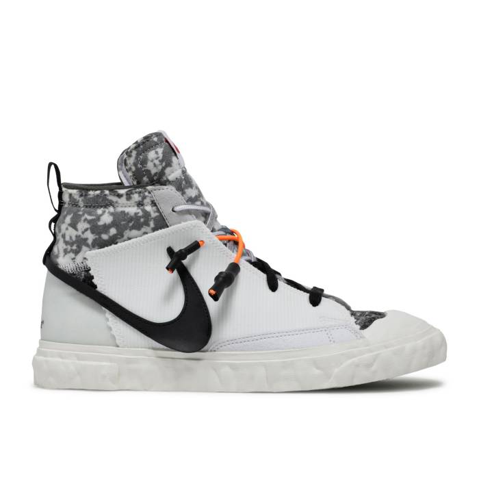 ナイキ Nike 【 Readymade X Blazer Mid \u0027White Camo\u0027 Men White/Vast Grey/Volt/Total Orange 】 ブレイザー ミッド メンズ 白いこと 白いこと 薄墨色 薄墨色 orange 橙・オレンジ色