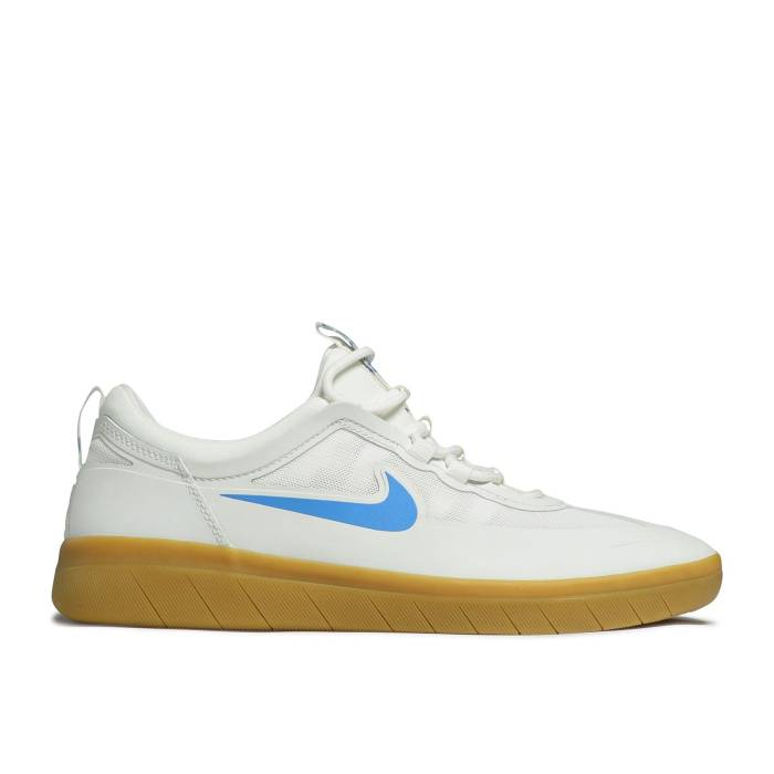 ナイキ Nike 【 Nyjah Free 2 Sb White Light Photo Blue Gum Men Summit White/Gum Light Brown/Light Photo Blue 】 フリー エスビー 青色 ブルー メンズ 白色 ホワイト 茶色 ブラウン 青色 ブルー
