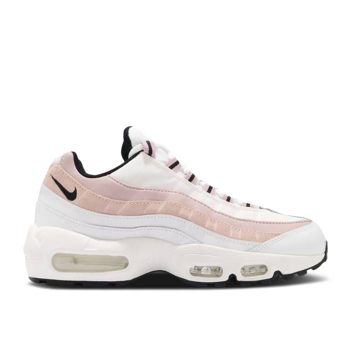 ナイキ Nike 【 Wmns Air Max 95 \u0027Champagne\u0027 Women Summit White/Champagne/Orange Pearl/Black 】 マックス レディース 白いこと 白いこと orange 橙・オレンジ色 パール 黒いこと 黒いこと