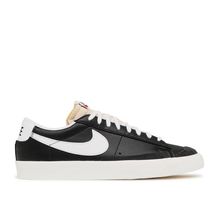 ナイキ Nike 【 Blazer Low \u002777 Vintage \u0027Black White\u0027 Men Black/Sail/Black/White 】 ブレイザー vintage ビンテージ・ヴィンテージ メンズ 黒いこと 黒いこと 白いこと 白いこと