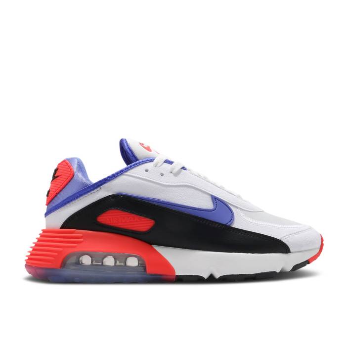ナイキ Nike 【 Air Max 2090 \u0027Evolution Of Icons\u0027 Men Summit White/Black/Bright Crimson/Racer Blue 】 マックス メンズ 白いこと 白いこと 黒いこと 黒いこと クリムゾン 青み 青色