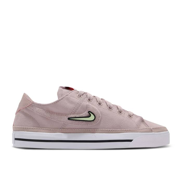 ナイキ Nike 【 Wmns Court Legacy \u0027Valentine\u0027s Day\u0027 Women Champagne/White/Black/Champagne 】 厚地の外套 legacy レガシー レディース 白いこと 白いこと 黒いこと 黒いこと