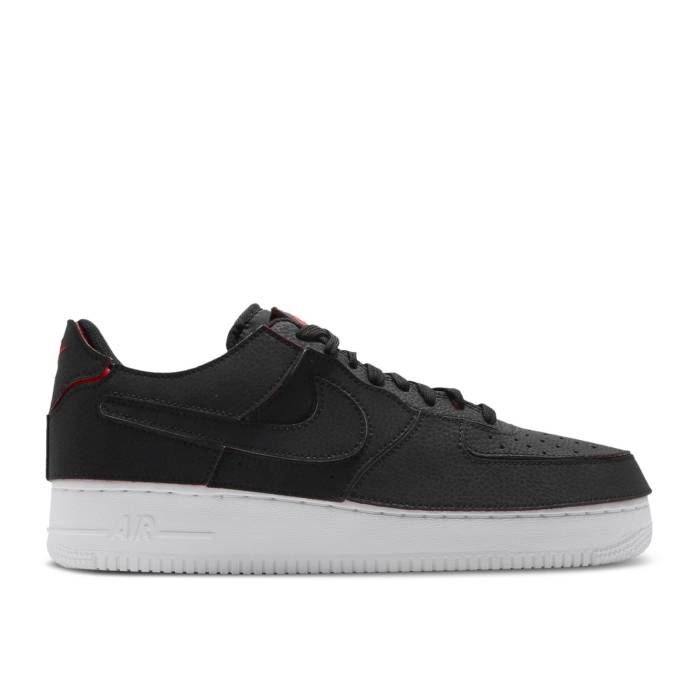 ナイキ Nike 【 Air Force 1/1 Low \u0027Black Chile Red\u0027 Men Black/Chile Red/Pine Green/Black 】 メンズ 黒いこと 黒いこと Red 赤・赤いこと green 緑・緑であること
