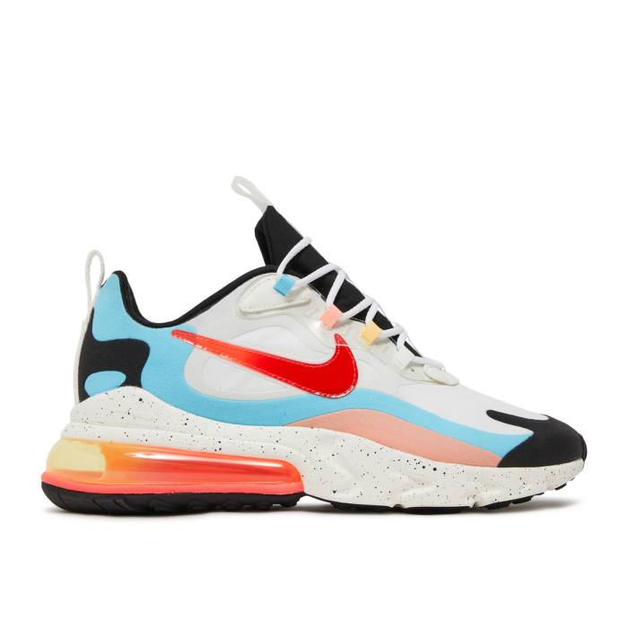 ナイキ Nike 【 Air Max 270 React The Future Is In The Air Men White/Infrared/Summit White 】 マックス リアクト メンズ 白色 ホワイト