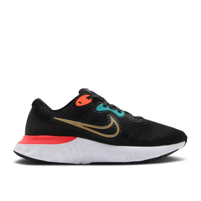 ナイキ Nike 【 Renew Run 2 \u0027Black Bright Crimson\u0027 Men Black/Bright Crimson/White 】 幽客 メンズ 黒いこと 黒いこと クリムゾン 白いこと 白いこと