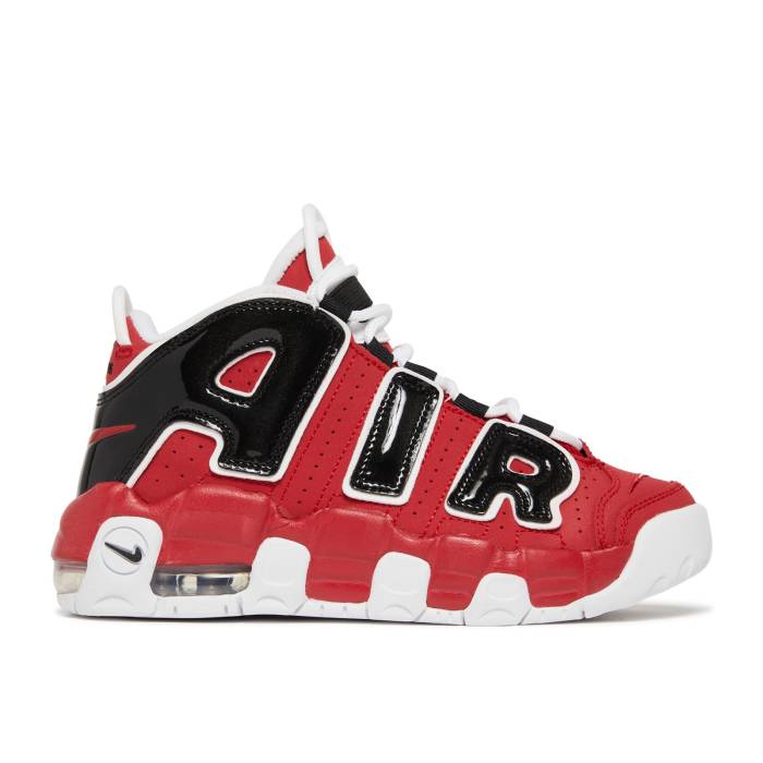 ナイキ Nike 【 Air More Uptempo '96 Ps 'Bulls' Youth Varsity Red/White/Black 】 アップテンポ ジュニア キッズ Red 赤・レッド 白色 ホワイト 黒色 ブラック|スニケス