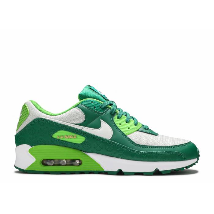 ナイキ Nike 【 Air Max 90 \u0027St. Patrick\u0027s Day\u0027 Men Pine Green/Mean Green/Spruce Aura/White/Metallic Gold 】 マックス メンズ green 緑・緑であること 雰囲気 白いこと 白いこと ゴールド