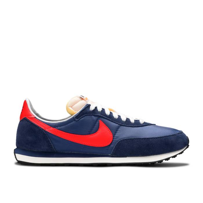 ナイキ Nike 【 Waffle Trainer 2 Sp Midnight Navy Men Midnight Navy/Max Orange/Mystic Navy 】 ワッフル トレーナー メンズ 紺色 ネイビー マックス orange 橙・オレンジ