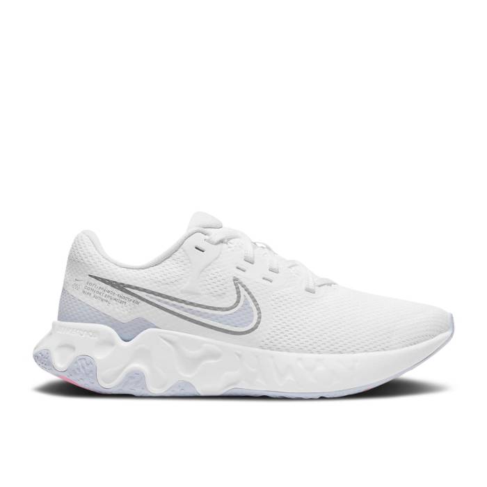 ナイキ Nike 【 Wmns Renew Ride 2 \u0027White Football Grey\u0027 Women White/Metallic Silver/Arctic Punch/Football Grey 】 蹴球 レディース 白いこと 白いこと Silver しろがね色・しろがね色 蹴球 薄墨色 薄墨色