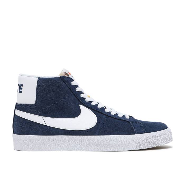ナイキ Nike 【 Zoom Blazer Mid Sb 'Navy' Men Navy/Black/University Red/White 】 ズーム ブレイザー ミッド エスビー メンズ 紺色 ネイビー 黒色 ブラック Red 赤・レッド 白色 ホワイト