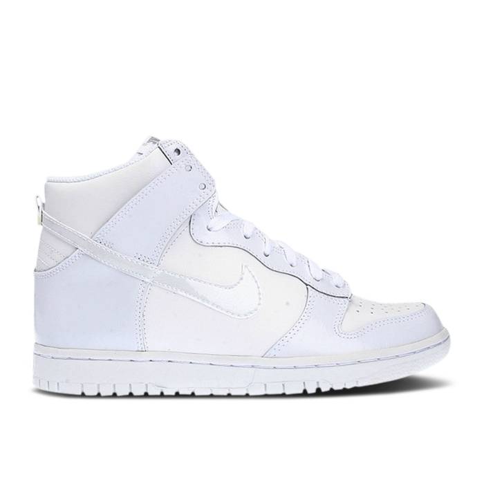 ナイキ Nike 【 Dunk High Gs 'White' Youth White/White 】 ダンク ハイ ジュニア キッズ 白色 ホワイト｜スニケス
