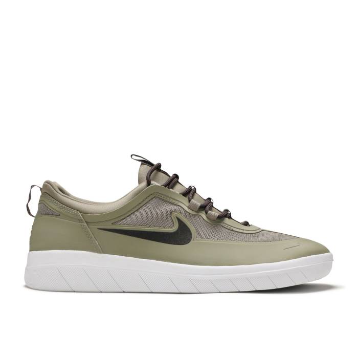 ナイキ Nike 【 Nyjah Free 2.0 Sb \u0027Light Army\u0027 Men Light Army/Light Army/White/Velvet Brown 】 無償性 エスビー メンズ 正規陸軍 白いこと 白いこと 赤銅色 赤銅色