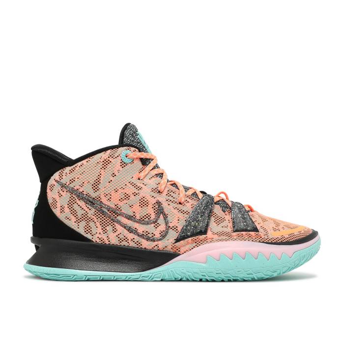 ナイキ Nike 【 Kyrie 7 \u0027Play For The Future\u0027 Men Atomic Orange/Tropical Twist/Black 】 Kyrie カイリー メンズ orange 橙・オレンジ色 黒いこと 黒いこと