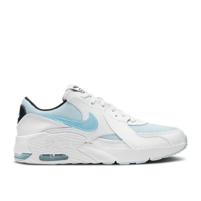 ナイキ Nike 【 Air Max Excee Power Up Gs 'Glacier Blue' Youth Glacier Blue/White/Black/Glacier Blue 】 マックス Power パワー ジュニア キッズ 青色 ブルー 白色 ホワイト 黒色 ブラック｜スニケス