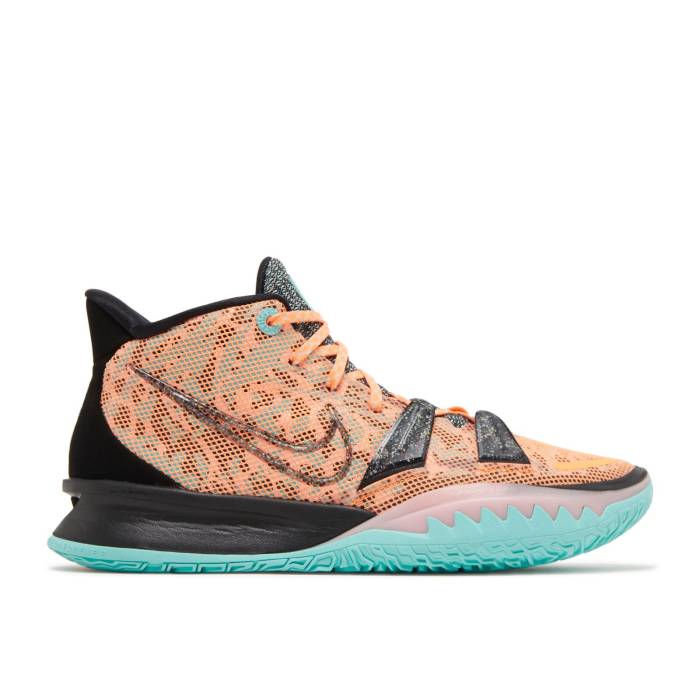 ナイキ Nike 【 Kyrie 7 Ep \u0027Play For The Future\u0027 Men Atomic Orange/Tropical Twist/Black 】 Kyrie カイリー メンズ orange 橙・オレンジ色 黒いこと 黒いこと