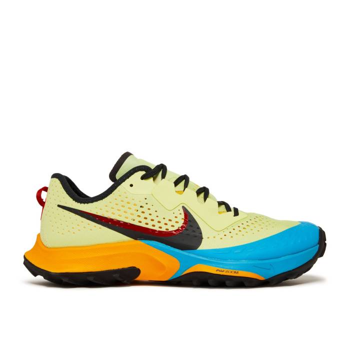 ナイキ Nike 【 Air Zoom Terra Kiger 7 \u0027Limelight Laser Blue\u0027 Men Limelight/Laser Blue/Dark Sulfur/Off Noir 】 望遠レンズ Laser レーザ メンズ Laser レーザ 青味 青み