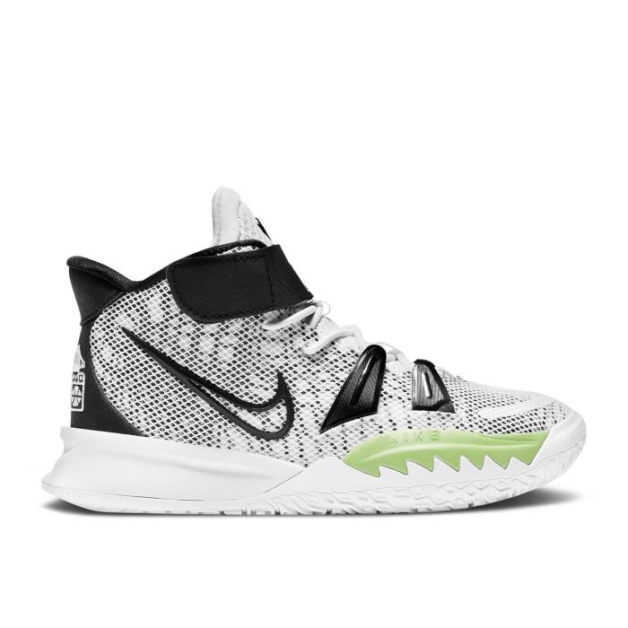 ナイキ Nike 【 Kyrie 7 Ps 'Hip-Hop' Youth White/Black/Glow/Hyper Royal 】 Kyrie カイリー ジュニア キッズ 白色 ホワイト 黒色 ブラック|スニケス