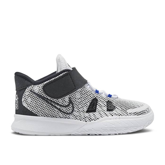 ナイキ Nike 【 Kyrie 7 Td 'Hip-Hop' Infant White/Black/Glow/Hyper Royal 】 Kyrie カイリー ベビー 白色 ホワイト 黒色 ブラック｜スニケス