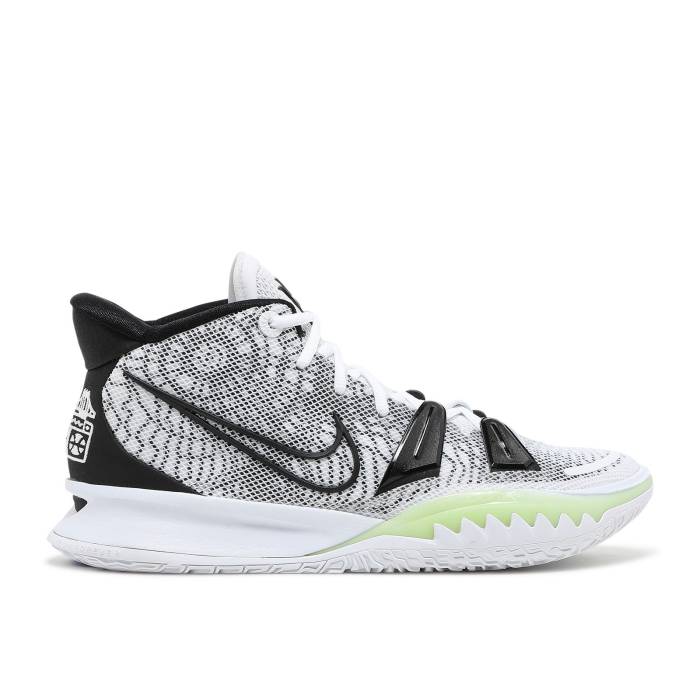 ナイキ Nike 【 Kyrie 7 \u0027Brooklyn Beats\u0027 Men White/Black/Glow/Hyper Royal 】 Kyrie カイリー メンズ 白いこと 白いこと 黒いこと 黒いこと