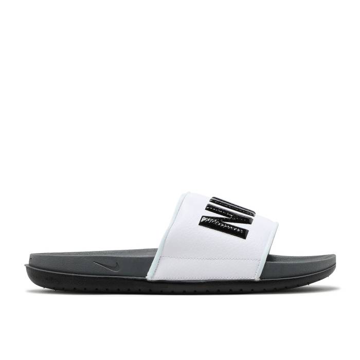 ナイキ Nike 【 Offcourt Slide 'Dark Grey White' Men Dark Grey/White/Black 】 Slide サンダル 灰色 グレー メンズ 灰色 グレー 白色 ホワイト 黒色 ブラック|スニケス