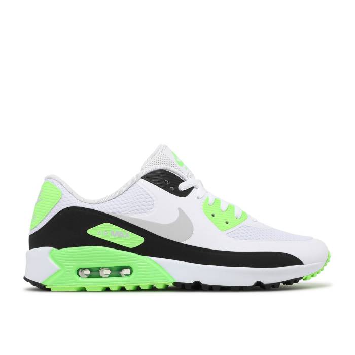 ナイキ Nike 【 Air Max 90 Golf Flash Lime Men White/Black/Flash Lime/Neutral Grey 】 マックス golf ゴルフ メンズ 白色 ホワイト 黒色 ブラック ライム 灰色 グレー