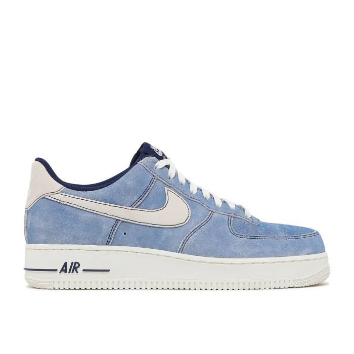 ナイキ Nike 【 Air Force 1 \u002707 Lv8 \u0027Dusty Blue\u0027 Men Blue Void/Sail 】 メンズ 青碧 青碧