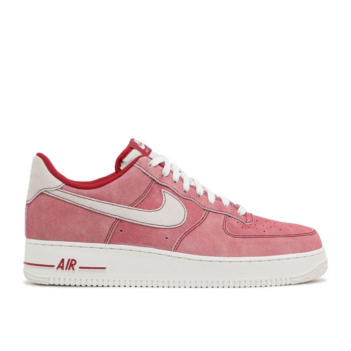 ナイキ Nike 【 Air Force 1 \u002707 Lv8 \u0027Dusty Red\u0027 Men Gym Red/Sail 】 メンズ Red 赤・赤いこと スニーカー-メンズ靴