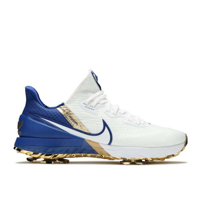 ナイキ Nike 【 Air Zoom Infinity Tour Nrg \u0027The Players Championship\u0027 Men White/Metallic Gold/White/Indigo Force 】 望遠レンズ メンズ 白いこと 白いこと ゴールド 藍色・インディゴ