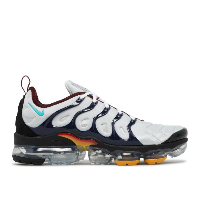 ナイキ Nike 【 Air Vapormax Plus 'Platinum Midnight Navy' Men Pure Platinum/Black/Midnight Navy/Oracle Aqua 】 メンズ ピュア Platinum プラチナム 黒色 ブラック 紺色 ネイビー アクア
