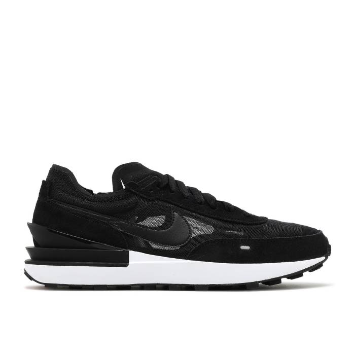 ナイキ Nike 【 Waffle One \u0027Black\u0027 Men Summit White/White/ Black/Orange 】 ワーヘル メンズ 白いこと 白いこと 黒いこと 黒いこと orange 橙・オレンジ色