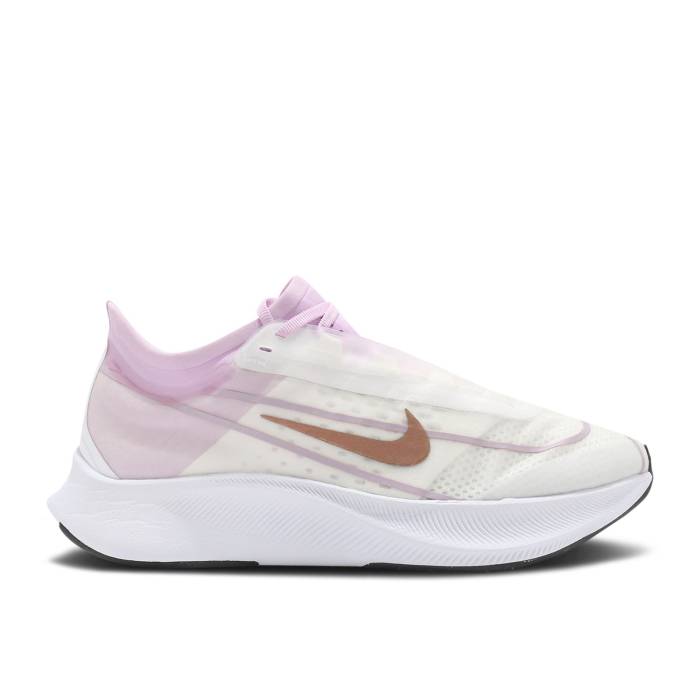 ナイキ Nike 【 Wmns Zoom Fly 3 'White Light Arctic Pink Bronze' Women White/Light Arctic Pink/Black/Metallic Red Bronze 】 ズーム pink ピンク レディース 白色 ホワイト pink ピンク 黒色 ブラック Red 赤・レッド 銅・ブ