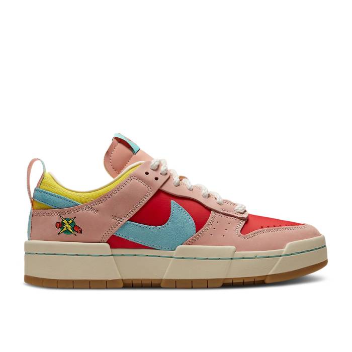 ナイキ Nike 【 Wmns Dunk Low Disrupt 'Chinese New Year - Firecracker' Women Pink Tint/Copa/Coconut Milk 】 ダンク レディース pink ピンク