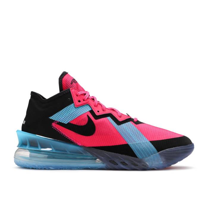 ナイキ Nike 【 Lebron 18 Low Ep Neon Nights Men Fireberry/Black/Light Blue Fury 】 Lebron レブロン メンズ 黒色 ブラック 青色 ブルー