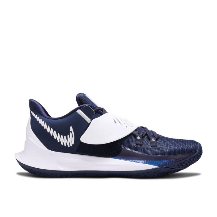ナイキ Nike 【 Kyrie Low 3 Tb \u0027Midnight Navy\u0027 Men Midnight Navy/White/White 】 Kyrie カイリー メンズ 紺色 米国海軍 白いこと 白いこと