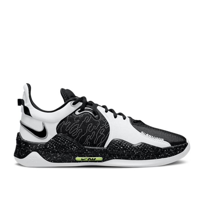 ナイキ Nike 【 Pg 5 \u0027Black Volt\u0027 Men Black/Black/White/Volt 】 メンズ 黒いこと 黒いこと 白いこと 白いこと