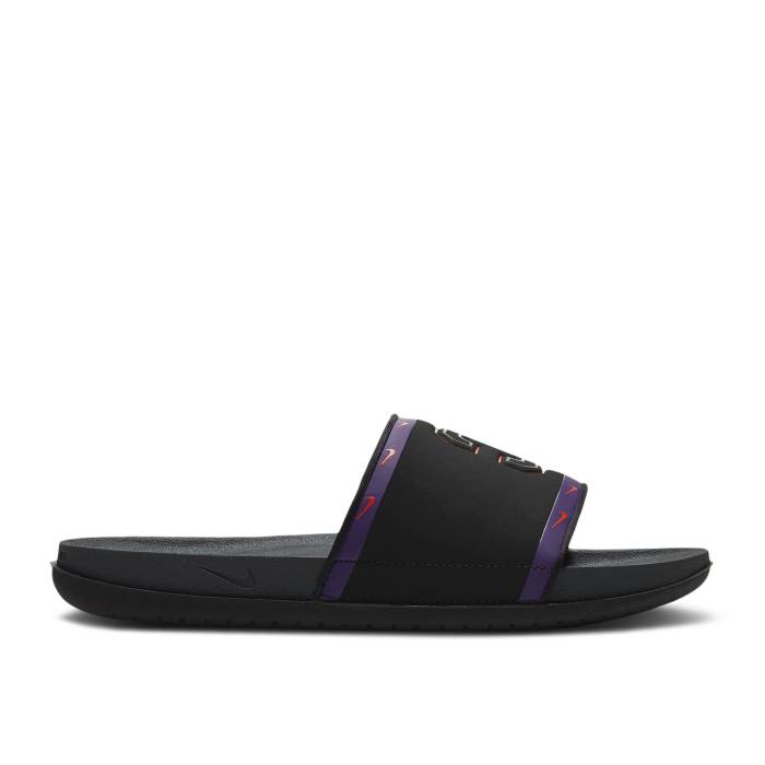ナイキ Nike 【 Offcourt Slide 'Clemson' Men Black/New Orchid/University Orange/Anthracite 】 Slide サンダル メンズ 黒色 ブラック orange 橙・オレンジ|スニケス