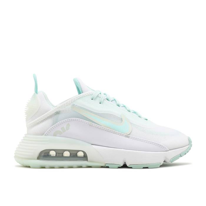 ナイキ Nike 【 Wmns Air Max 2090 \u0027White Barely Green\u0027 Women White/Barely Green/Metallic Silver/Light Dew 】 マックス レディース 白いこと 白いこと green 緑・緑であること Silver しろがね色・しろがね色