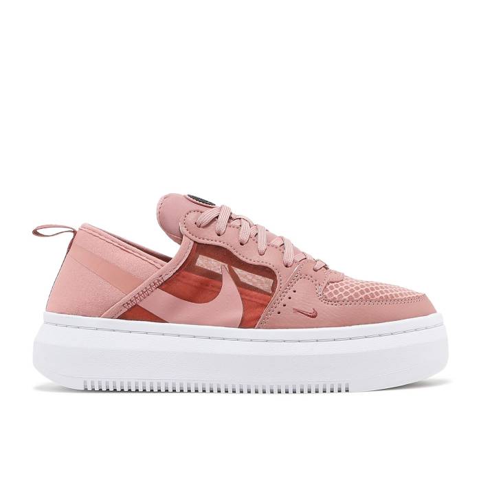 ナイキ Nike 【 Wmns Court Vision Alta Txt \u0027Rust Pink\u0027 Women Rust Pink/Canyon Rust/White/Rust Pink 】 厚地の外套 レディース pink サクラ色 白いこと 白いこと