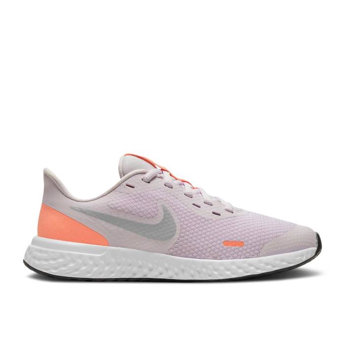 ナイキ Nike 【 Revolution 5 Gs 'Light Violet Crimson Bliss' Youth Light Violet/Crimson Bliss/White/Metallic Platinum 】 レボリューション 紫・バイオレット クリムゾン ジュニア キッズ 紫・バイオレット クリムゾン