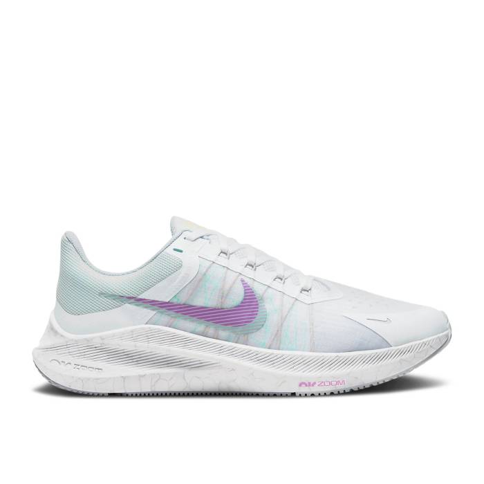 ナイキ Nike 【 Wmns Zoom Winflo 8 \u0027Football Grey Violet Shock\u0027 Women White/Football Grey/Violet Shock/Infinite Lilac 】 望遠レンズ 薄墨色 薄墨色 紫・相撲取り草 レディース 白いこと 白いこと 蹴球 薄墨色 薄墨色 紫・ レディース靴-靴-スニーカー